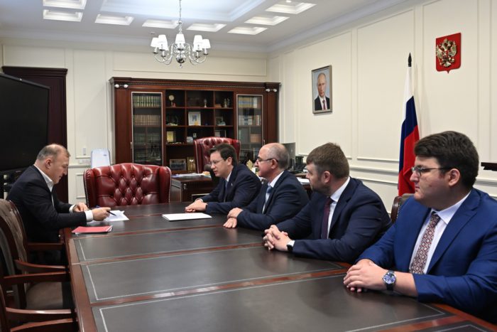 Глава Адыгеи провёл рабочую встречу с депутатом Государственной Думы Антоном Немкиным