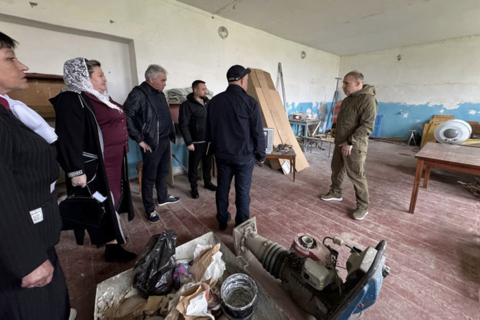 Глава Адыгеи побывал на объектах строительства в подшефных районах Херсонской области