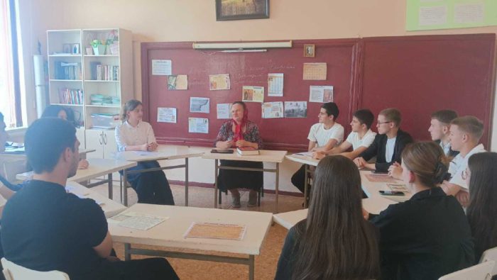 В школах района проходят мероприятия, посвящённые приближающемуся Дню славянской письменности и культуры