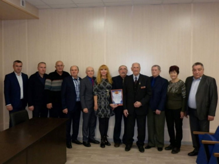 В районе состоялась торжественная церемония передачи полномочий председателя местной ветеранской организации ОВД