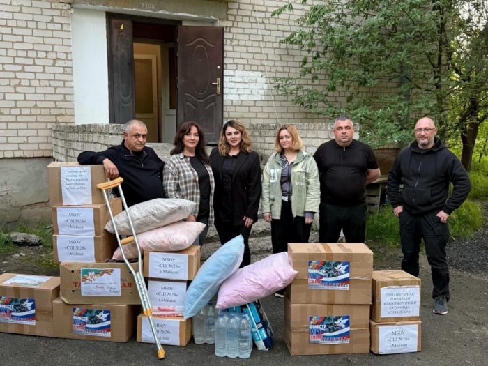 Из Адыгеи передали гуманитарную помощь в госпиталь в Херсонской области